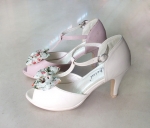 The new high-heeled sandals female flowers, fish head