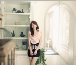 elegant vertical collar bandage dress