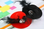 Cute little hat hairpin
