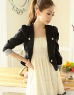 Fence fold sleeve jacket