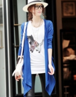 super wild autumn 2011 new elegant casual long-sleeved cardigan