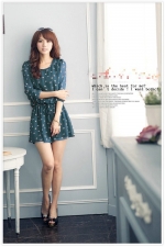 ladies fashion silk dress