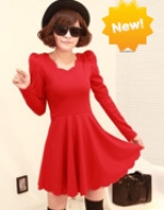 new wave of thin self Puff Dress