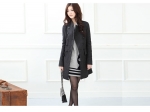 Wool coat-gray