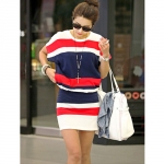 Strip dress B320