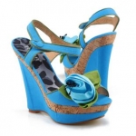 Roll Nari / renr sweet flowers, candy-colored fish head slope with sandals women sandals women
