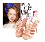 2011 new shoes bow VIVI magazine tales of empty sandals fashion sandals women's shoe