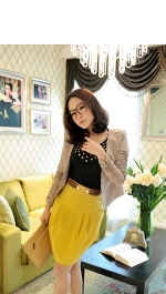 modern It Girl ~ waist hem style skirt