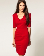 ASOS Europe Spring 2011 New England retro fashion style short-sleeved cotton dress self