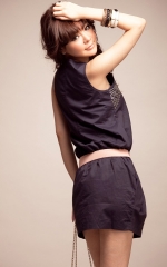 Quality Silky Cotton One-piece Dress