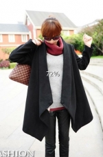 Korean Style Woolen Coat