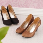 Fashion Elegant Round Head Heels
